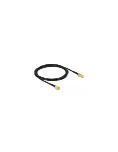 DeLOCK 90442 cable coaxial LMR100 2 m SMA Negro