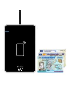 Ewent EW1053 Lectores de tarjetas inteligentes y de identificación sin contacto NFC