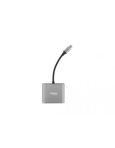 NATEC Fowler Mini USB 2.0 Type-C 5000 Mbit/s Gris