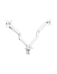 TooQ DB4132TNR-W soporte para monitor 81,3 cm (32") Abrazadera/Atornillado Blanco