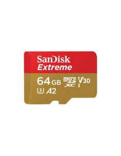 SanDisk Extreme 64 GB MicroSDXC UHS-I Clase 10