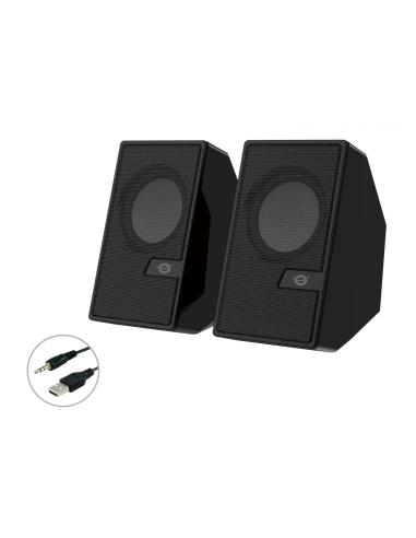 Conceptronic BJORN02B altavoz De 2 vÍ­as Negro Inalámbrico y alámbrico 6 W