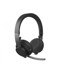 Logitech MSFT Teams Zone Wireless Plus Auriculares Inalámbrico Diadema Oficina/Centro de llamadas Bluetooth Grafito