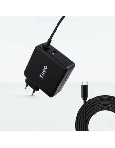 TooQ TQLC-USBC65PD adaptador e inversor de corriente Interior 65 W Negro