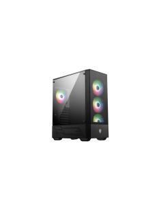 MSI MAG FORGE 112R carcasa de ordenador Midi Tower Negro, Transparente