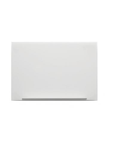 Nobo Pizarra de cristal Diamond magnética color blanco 993x559 mm