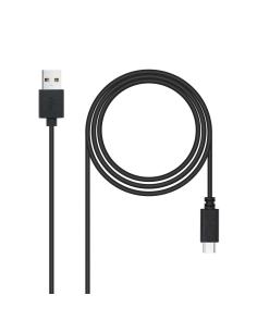 Nanocable 10.01.2103 cable USB 3 m USB 2.0 USB A USB C Negro