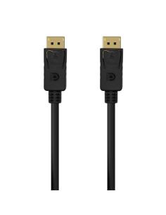 AISENS Cable DISPLAYPORT V1.2 4K@60Hz, DP/M-DP/M, Negro,1.5M