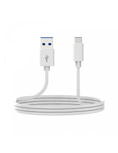 DCU Advance Tecnologic 30402065 cable USB 2 m USB 3.2 Gen 1 (3.1 Gen 1) USB C USB A Blanco