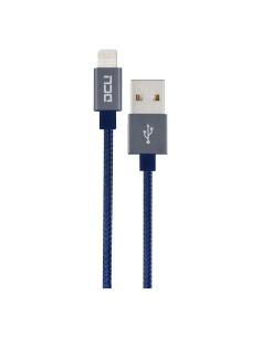 DCU Advance Tecnologic 34101250 cable de conector Lightning 1 m Azul