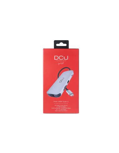 DCU Advance Tecnologic 391166 hub de interfaz USB Tipo C 1000 Mbit/s Gris