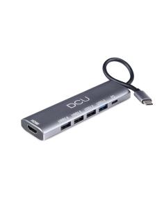 DCU Advance Tecnologic 391168 hub de interfaz 2 x USB 3.2 Gen 2 (3.1 Gen 2) Type-C 480 Mbit/s Gris