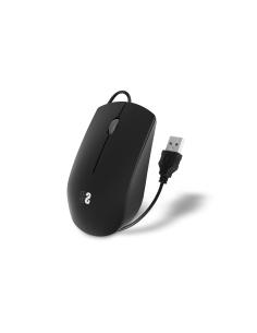 SUBBLIM Ratón Business Silencioso con cable USB 1200 DPI