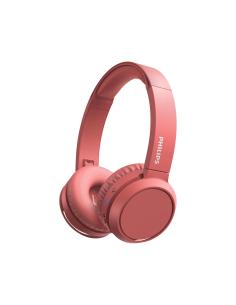 Philips 4000 series TAH4205RD/00 auricular y casco Auriculares Inalámbrico Diadema Llamadas/Música USB Tipo C Bluetooth Rojo