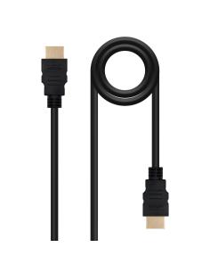 Nanocable Cable HDMI V1.4 Alta Velocidad / HEC), A/M-A/M, Negro, 1 m