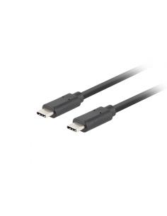 Lanberg CA-CMCM-32CU-0010-BK cable USB 1 m USB 3.2 Gen 2 (3.1 Gen 2) USB C Negro