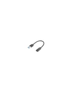 Lanberg AD-UC-UA-03 cable USB 0,15 m USB 3.2 Gen 1 (3.1 Gen 1) USB type A USB Tipo C Negro