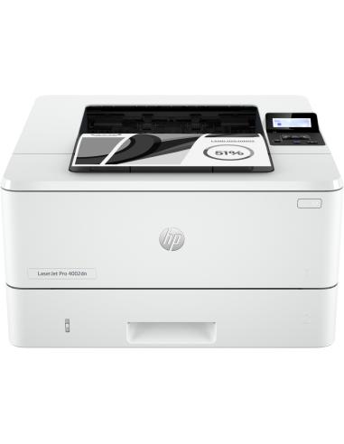 HP LaserJet Pro Impresora 4002dn, Estampado, Impresión a doble cara; Velocidades rápidas de salida de la primera página; Energét