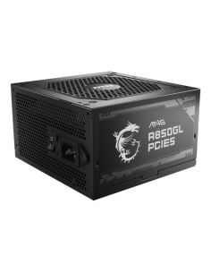 MSI MAG A850GL PCIE5 unidad de fuente de alimentación 850 W 20+4 pin ATX ATX Negro