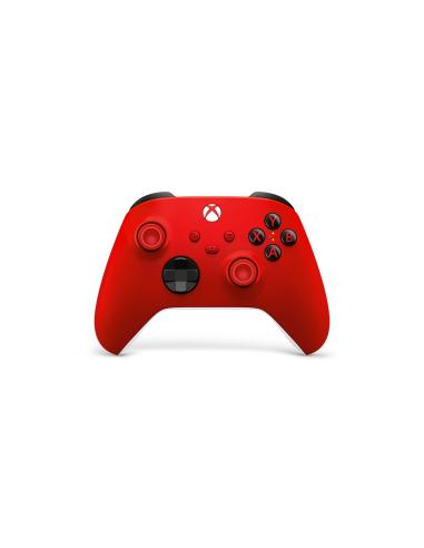 Microsoft Pulse Red Rojo Bluetooth/USB Gamepad Analógico/Digital Xbox, Xbox One, Xbox Series S, Xbox Series X