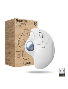 Logitech ERGO M575 for Business ratón mano derecha RF Wireless + Bluetooth Trackball 2000 DPI