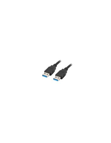 Lanberg CA-USBA-30CU-0010-BK cable USB 1 m USB 3.2 Gen 1 (3.1 Gen 1) Negro