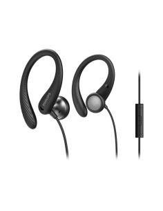 Philips TAA1105BK/00 auricular y casco Auriculares Alámbrico gancho de oreja, Dentro de oÍ­do Deportes Negro