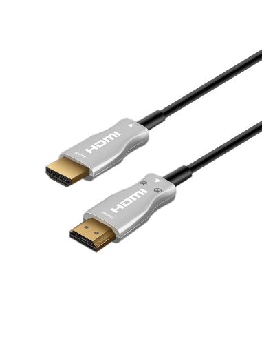 Ewent EC1353 HDMI, 10 m cable HDMI HDMI tipo A (Estándar) Negro, Plata