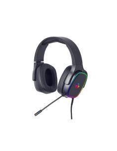 Gembird GHS-SANPO-S300 auricular y casco Auriculares Alámbrico Diadema Juego USB tipo A Negro