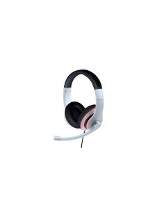 Gembird MHS-03-WTRDBK auricular y casco Auriculares Alámbrico Diadema Juego Negro, Rojo, Blanco