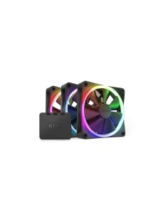 NZXT F120 RGB Triple Pack Carcasa del ordenador Ventilador 12 cm Negro 3 pieza(s)