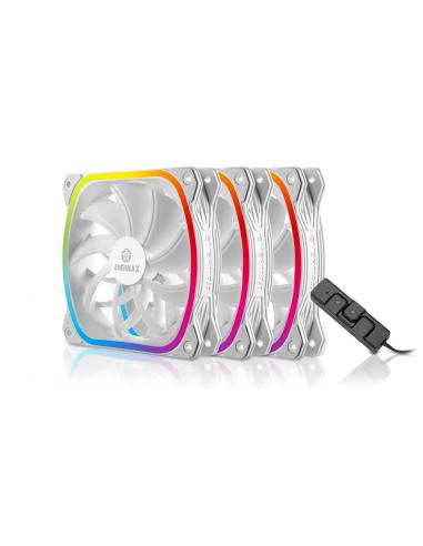 Enermax SquA RGB White Carcasa del ordenador Ventilador 12 cm Blanco