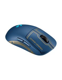 Logitech G PRO League of Legends Edition ratón Ambidextro RF inalámbrico Í?ptico 25600 DPI