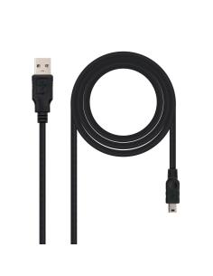 Nanocable CABLE USB 2.0, TIPO A/M-MINI USB 5PIN/M, 1.8 M