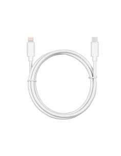 CoolBox COO-CAB-UCLI cable de conector Lightning 1 m Blanco