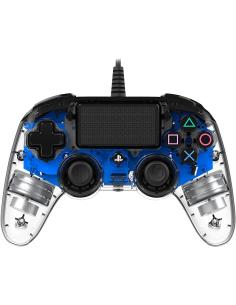 Nacon Compact Controller Wired para PS4 Iluminado Azul