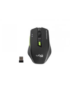 uGo MY-04 ratón mano derecha RF inalámbrico Í?ptico 1800 DPI