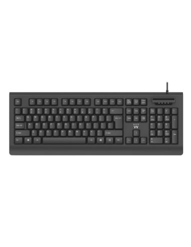 Ewent EW3286 teclado Universal USB QWERTY Español Negro