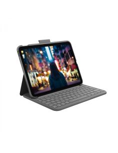 Logitech Slim Folio Gris Bluetooth QWERTY Español