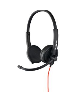 Bluestork MC301 auricular y casco Auriculares Alámbrico Diadema Oficina/Centro de llamadas Negro