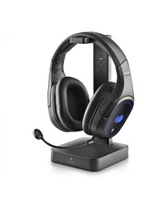 NGS GHX-600 Auriculares Inalámbrico y alámbrico Diadema Juego MicroUSB Negro