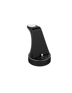 TooQ Base de Carga para Apple Watch y iPhone, Negro