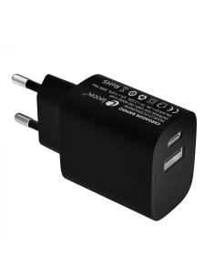 Leotec Cargador 20W 1xUSB-C PD + 1x USB-A Negro