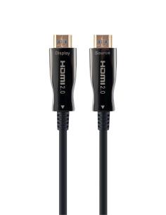 Gembird CCBP-HDMID-AOC-20M cable HDMI HDMI tipo A (Estándar) Negro