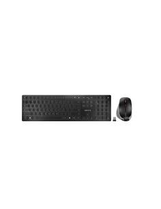 CHERRY DW 9500 SLIM teclado Ratón incluido RF Wireless + Bluetooth QWERTY Español Negro, Gris