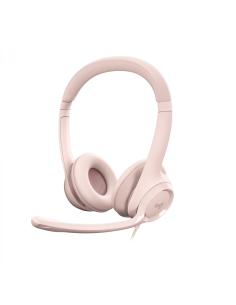 Logitech H390 Auriculares Alámbrico Diadema Oficina/Centro de llamadas USB tipo A Rosa