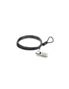 Ewent EW1243 cable antirrobo Negro, Zinc 1,5 m