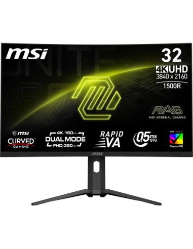 MSI MAG 321CUPDF pantalla para PC 80 cm (31.5") 3840 x 2160 Pixeles 4K Ultra HD LCD Negro