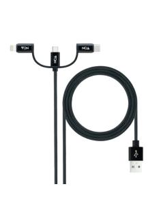 Nanocable cable usb a usb-c/micro usb/ lighthning