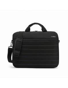 Coolbox maletin portatil  14" negro-impermeable